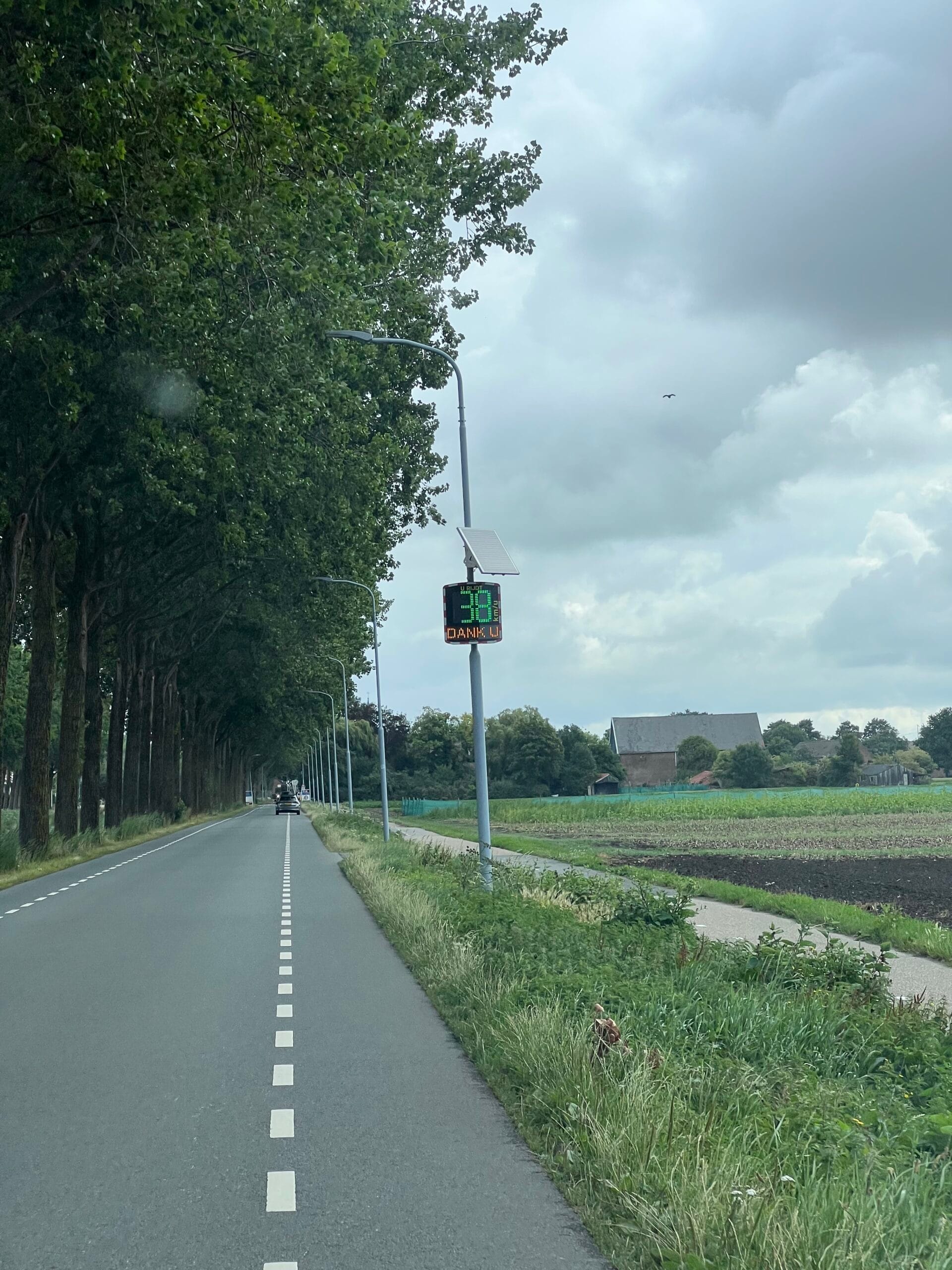 Onze snelheidsdisplays zijn altijd goed zichtbaar